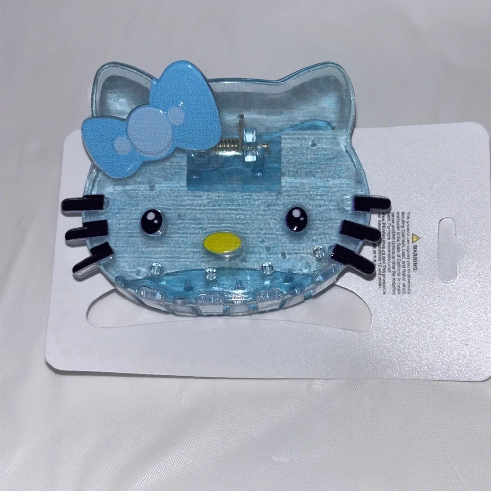 Hello Kitty Blue Hair Clip